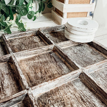 Load image into Gallery viewer, Tic-Tac-Toe Wooden Tabletop Decor Game