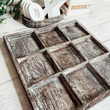 Load image into Gallery viewer, Tic-Tac-Toe Wooden Tabletop Decor Game