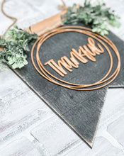 Load image into Gallery viewer, Rustic Fall Pennant Hanging Sign