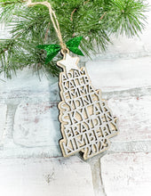 Load image into Gallery viewer, Family Christmas Tree Ornament - Personalized Gift