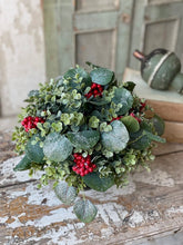 Load image into Gallery viewer, Harlequin Eucalyptus Half Sphere