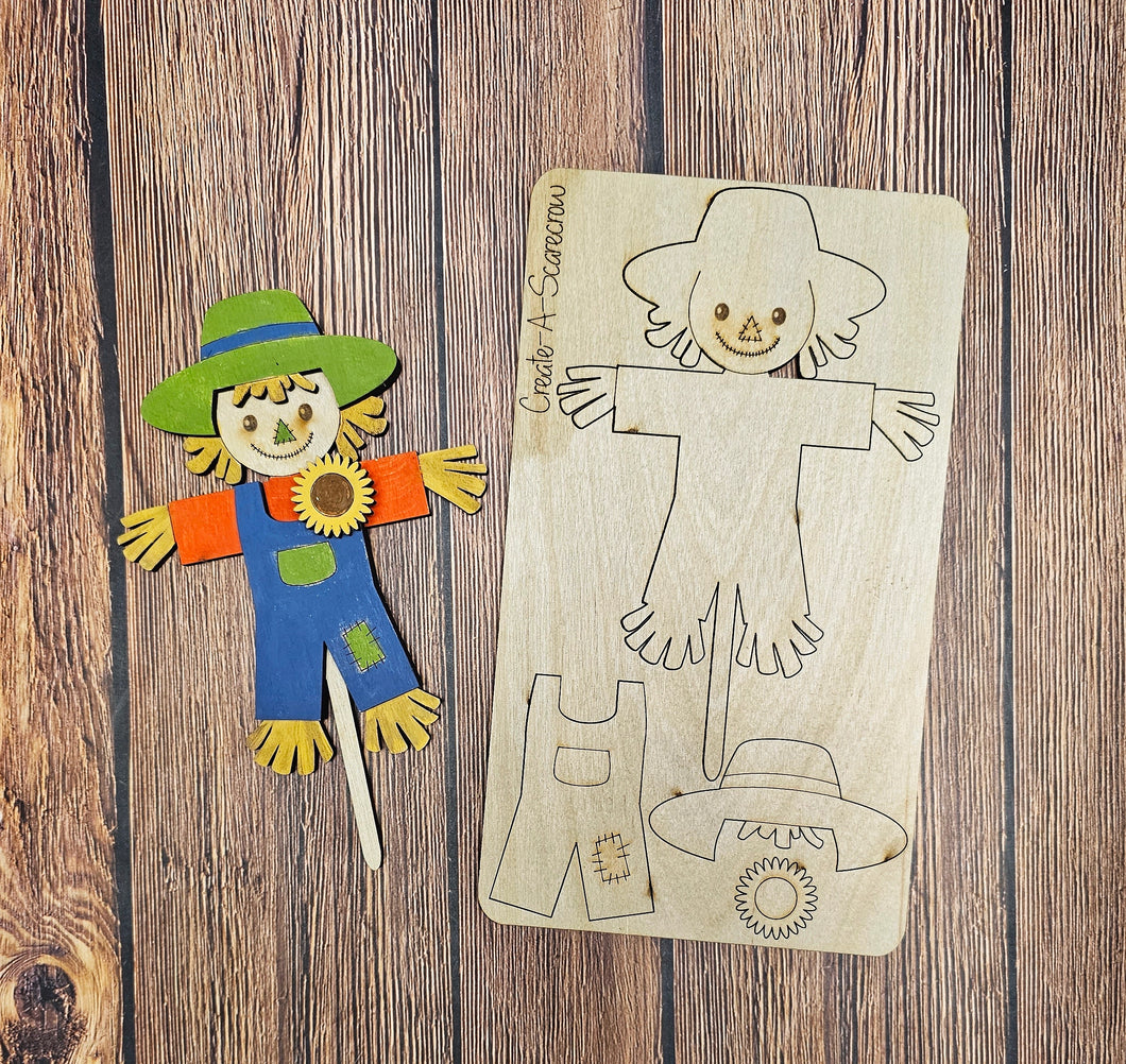 Create-A-Scarecrow DIY Paint Kit for Kids