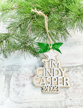Load image into Gallery viewer, Family Christmas Tree Ornament - Personalized Gift