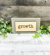 Load image into Gallery viewer, Personalized Word of the Year Shelf Sitter Sign