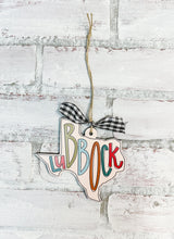 Load image into Gallery viewer, Lubbock, Texas Christmas Tree Ornament