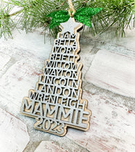 Load image into Gallery viewer, Family Christmas Tree Ornament - Personalized Gift
