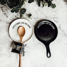 Load image into Gallery viewer, Ceramic Spoon Rests + Wood Spoon Set