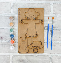 Load image into Gallery viewer, Create-A-Scarecrow DIY Paint Kit for Kids
