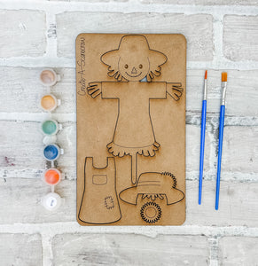Create-A-Scarecrow DIY Paint Kit for Kids