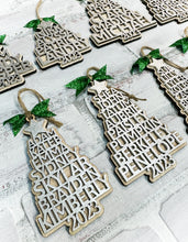 Load image into Gallery viewer, Family Christmas Tree Ornament - Personalized Gift