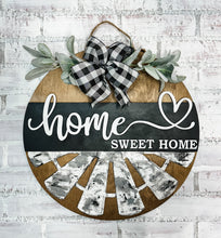 Load image into Gallery viewer, Home Sweet Home Farmhouse Door Hanger - Housewarming