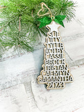 Load image into Gallery viewer, Family Christmas Tree Ornament - Personalized Gift
