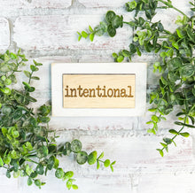 Load image into Gallery viewer, Personalized Word of the Year Shelf Sitter Sign