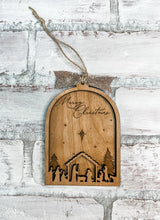 Load image into Gallery viewer, Snowglobe Nativity Ornament