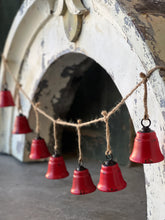 Load image into Gallery viewer, Bella Bells Garland Red - Christmas Decor - Winter Decor