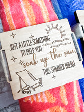 Load image into Gallery viewer, Teacher Beach Towel Tag