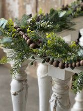 Load image into Gallery viewer, Cadence Garland Natural - Christmas Decor - Winter Decor