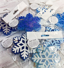 Load image into Gallery viewer, Blue Snowflake Car Freshie