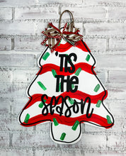 Load image into Gallery viewer, ‘Tis the Season Tree Cake Door Hanger