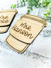 Load image into Gallery viewer, Personalized Coffee Gift Card Holder