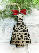 Load image into Gallery viewer, Christmas Tree Keepsake Ornament