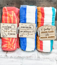 Load image into Gallery viewer, Teacher Beach Towel Tag