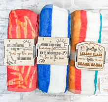 Load image into Gallery viewer, Teacher Beach Towel Tag