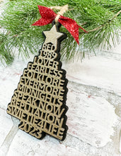Load image into Gallery viewer, Christmas Tree Keepsake Ornament
