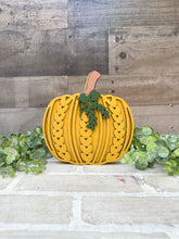 Load image into Gallery viewer, Sweater Pumpkin Shelf Sitter