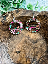 Load image into Gallery viewer, Snowmen, Santas and Christmas Treats Acrylic Earrings