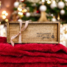 Load image into Gallery viewer, Milk and Cookies for Santa Christmas Tray