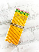 Load image into Gallery viewer, Affirmations Set of Engraved Pencils