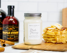 Load image into Gallery viewer, Maple Mornings - Smith & Co. Candles 16 oz. Mason Jar Soy Wax Candle