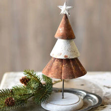 Load image into Gallery viewer, Rustic Trimmings Metal Tree - Christmas - Winter Decor