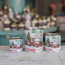 Load image into Gallery viewer, Christmas Paint Can Candles - 1/4 Pint