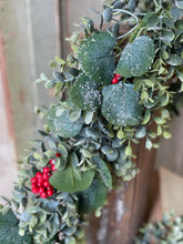 Load image into Gallery viewer, Harlequin Eucalyptus Garland - Christmas Greenery - Winter Decor