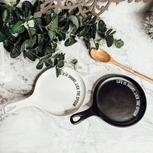 Load image into Gallery viewer, Ceramic Spoon Rests + Wood Spoon Set