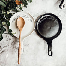 Load image into Gallery viewer, Ceramic Spoon Rests + Wood Spoon Set