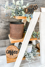 Load image into Gallery viewer, 3D Hello Coffee Tiered Tray Set - Kitchen Decor