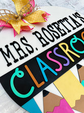 Load image into Gallery viewer, Personalized Classroom Door Hanger