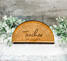 Load image into Gallery viewer, Personalized Classroom Rainbow Name Plate