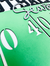 Load image into Gallery viewer, Hello Football Season Door Hanger