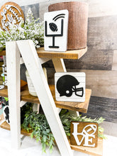 Load image into Gallery viewer, 3D Football Tiered Tray Set