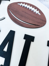 Load image into Gallery viewer, Hello Football Season Door Hanger