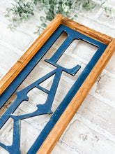 Load image into Gallery viewer, Porch Beach Lake Framed Sign