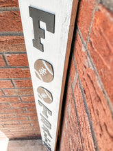 Load image into Gallery viewer, Football Fans Gather Here Porch Leaner