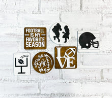 Load image into Gallery viewer, 3D Football Tiered Tray Set