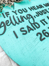 Load image into Gallery viewer, Funny Mom Life Door Hanger - Housewarming - Gift