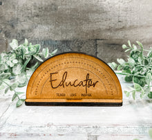 Load image into Gallery viewer, Personalized Classroom Rainbow Name Plate