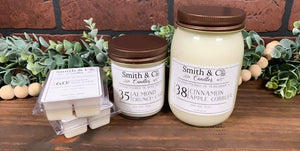 Smith & Co. Candles - 3 oz. Hand Poured Soy Wax Melt